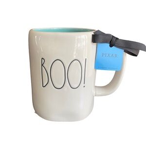 Rae Dunn Pixar BOO! Monsters Inc Disney Double Sided Mug NWT